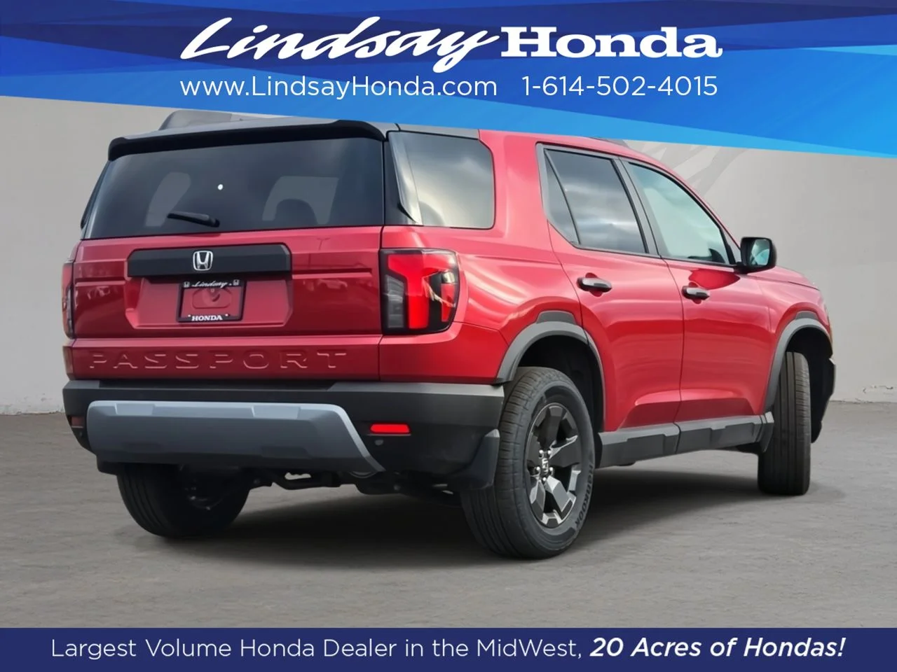 New 2026 Radiant Red Metallic II Honda RTL image 12