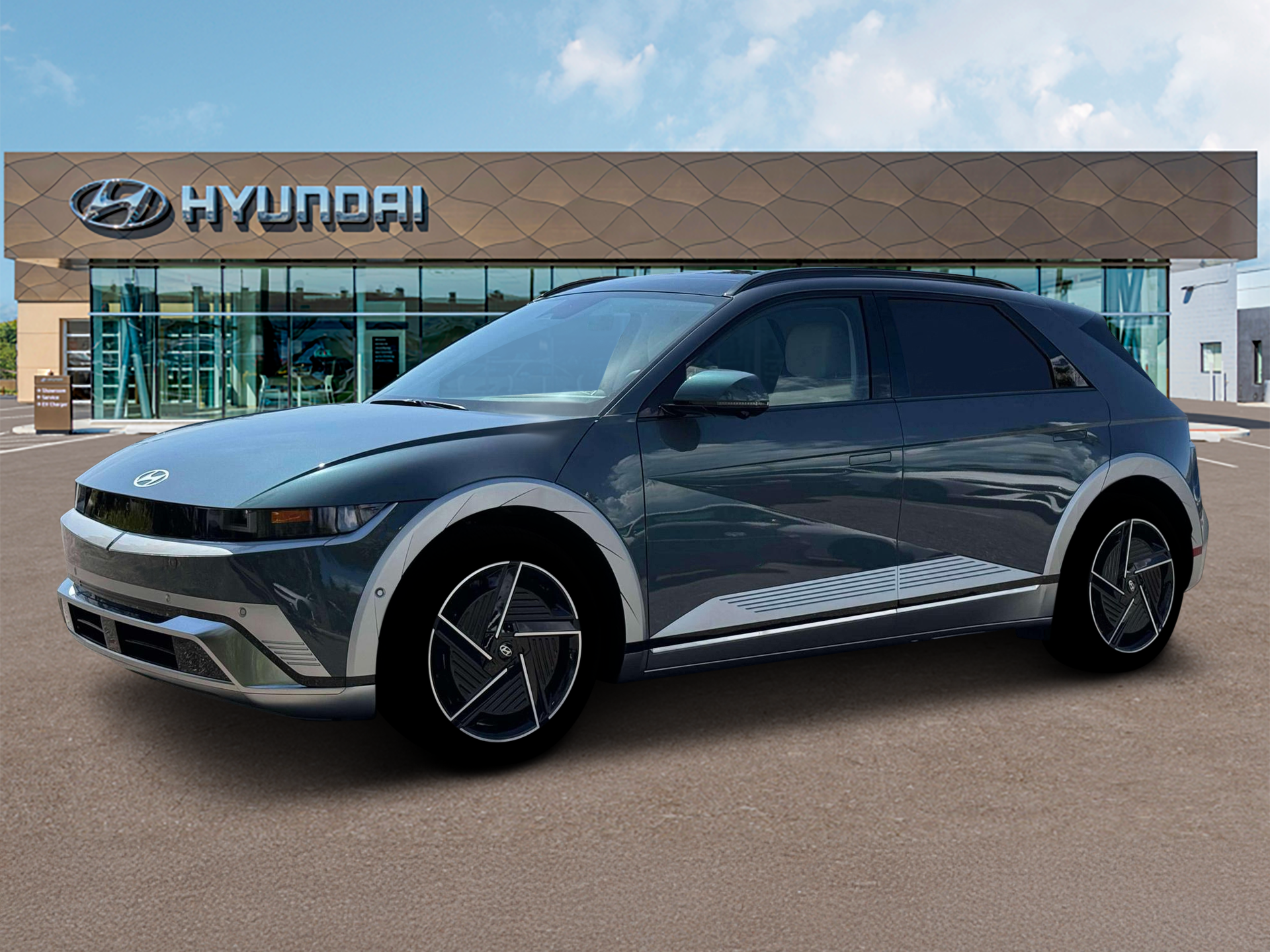 New 2025 Digital Teal Hyundai Limited image 2
