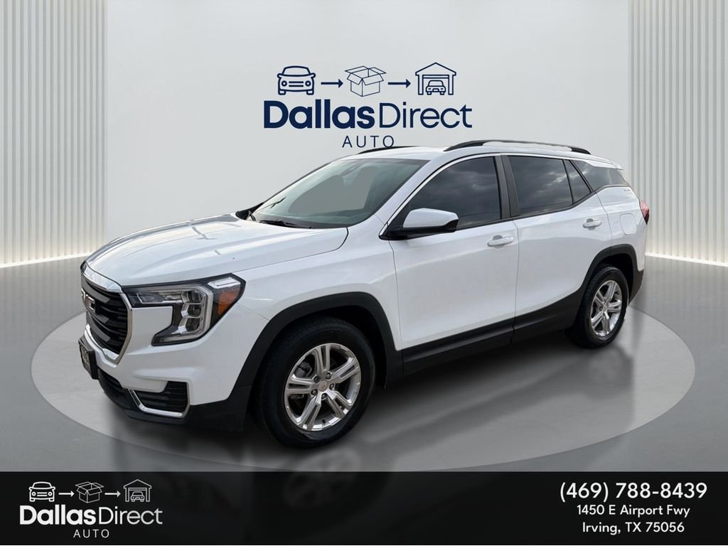 Used 2022 Summit White GMC SLE image 1