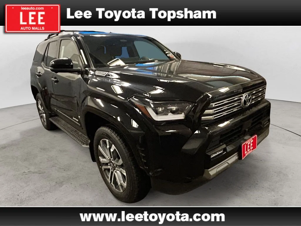 New 2026 Black Toyota Hybrid Limited image 7