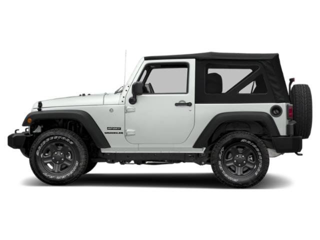 Used 2017 Bright White Clearcoat Jeep Willys Wheeler image 3