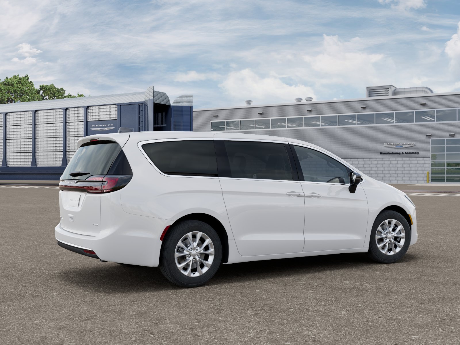 New 2027 Bright White Clear-Coat Exterior Paint Chrysler Select image 2