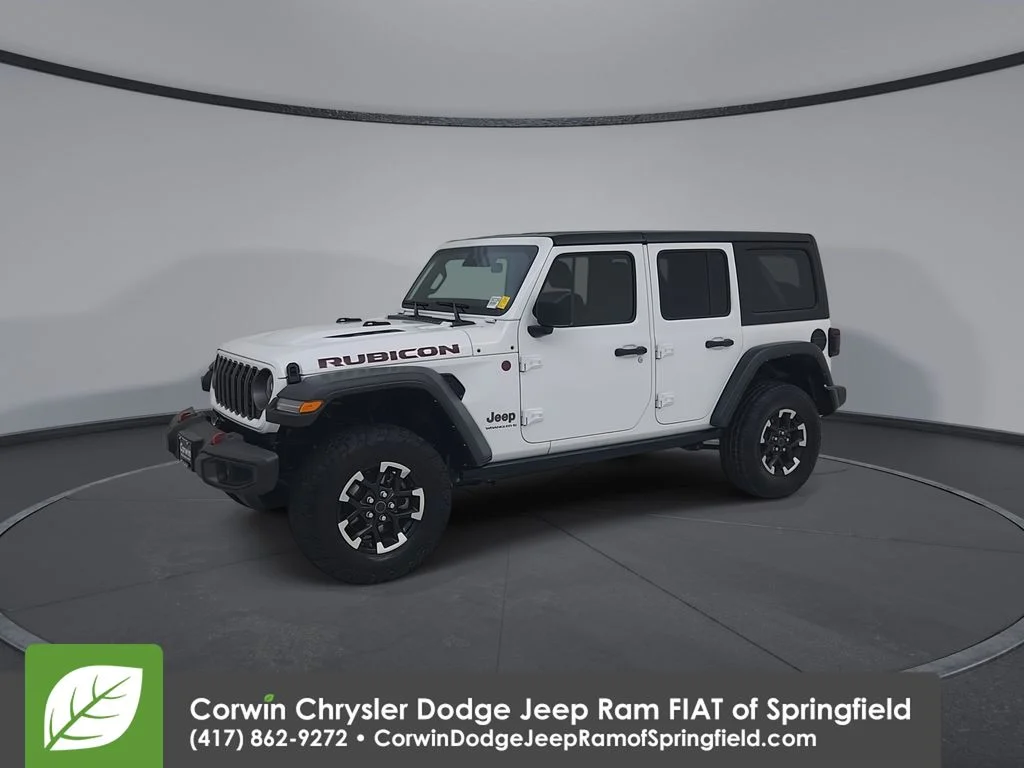 Certified Used 2025 White Jeep Rubicon image 9