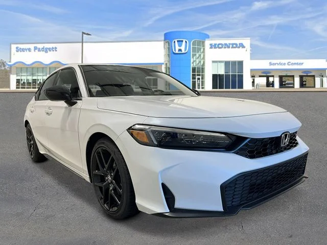 New 2026 Platinum White Pearl Honda Sport image 8