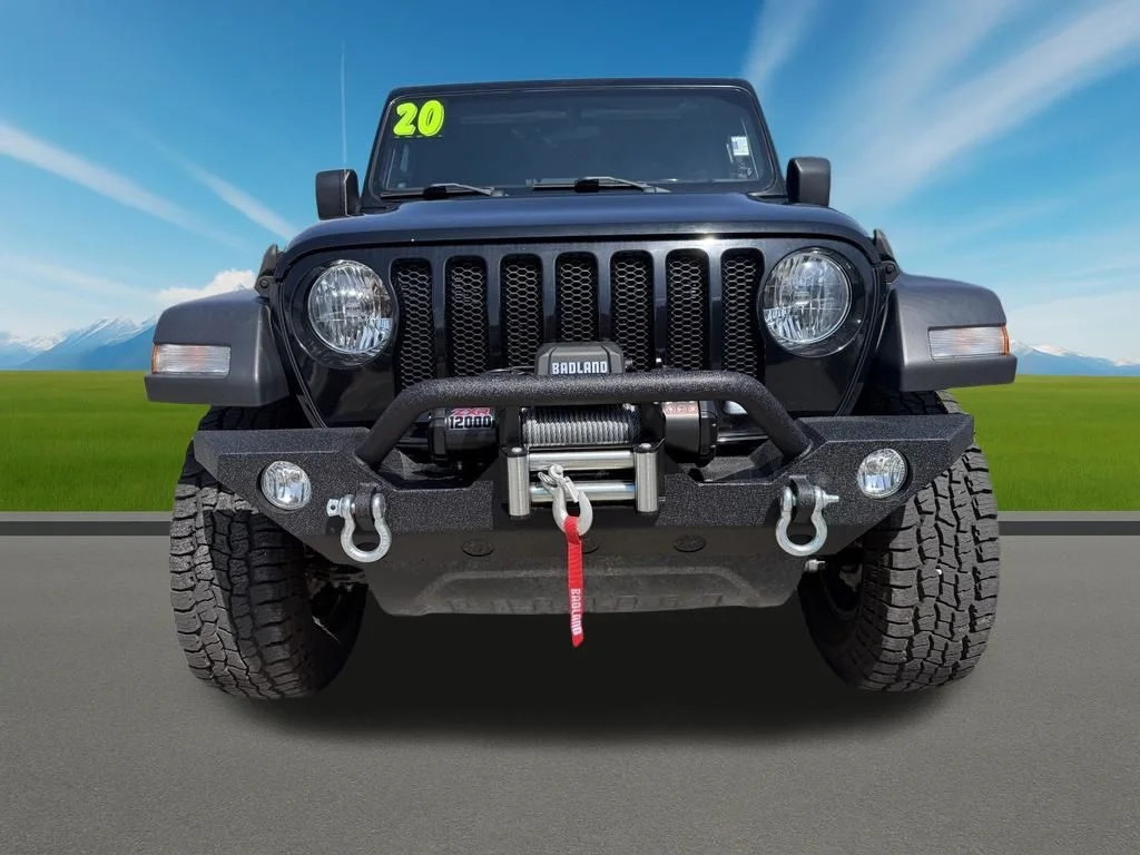 Used 2020 Black Jeep Unlimited Sport S image 8