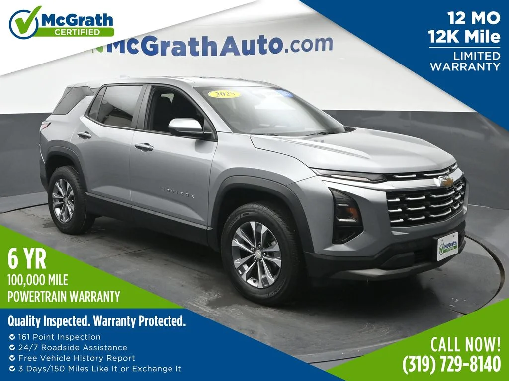 Certified Used 2025 Gray Chevrolet LT image 1