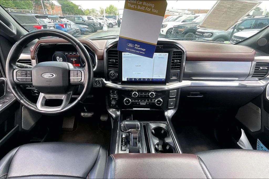 Used 2022 Gray Ford Lariat image 14