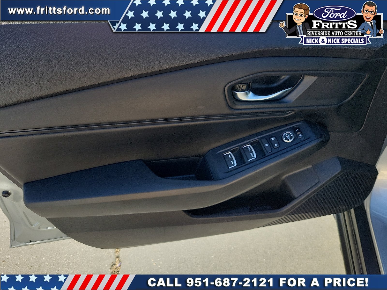 Certified Used 2024 Solar Silver Metallic Honda EX image 11