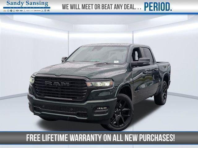 New 2026 Serrano-Green Metallic Exterior Paint RAM LARAMIE image 1