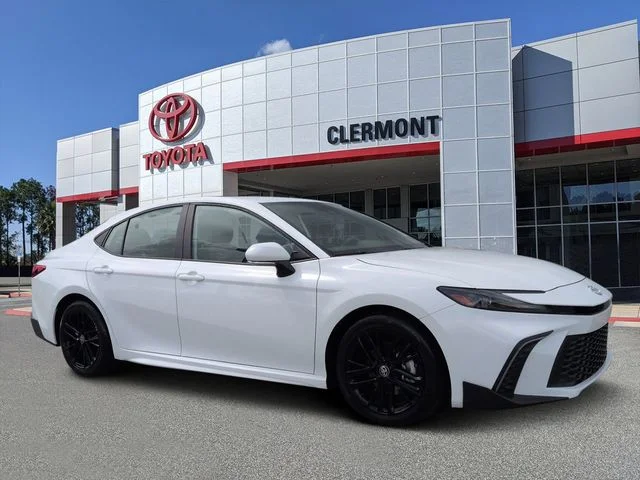 Certified Used 2025 White Toyota SE image 1
