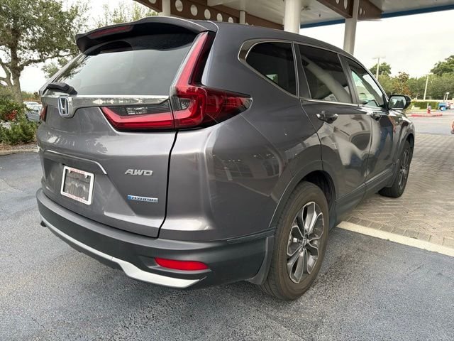 Certified Used 2021 Modern Steel Metallic Honda HYBRID EX image 5