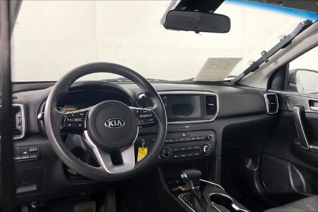 Used 2020 Blue Kia LX image 2