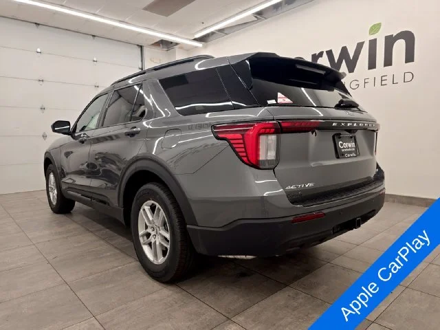 New 2026 Carbonized Gray Metallic Ford Active image 3