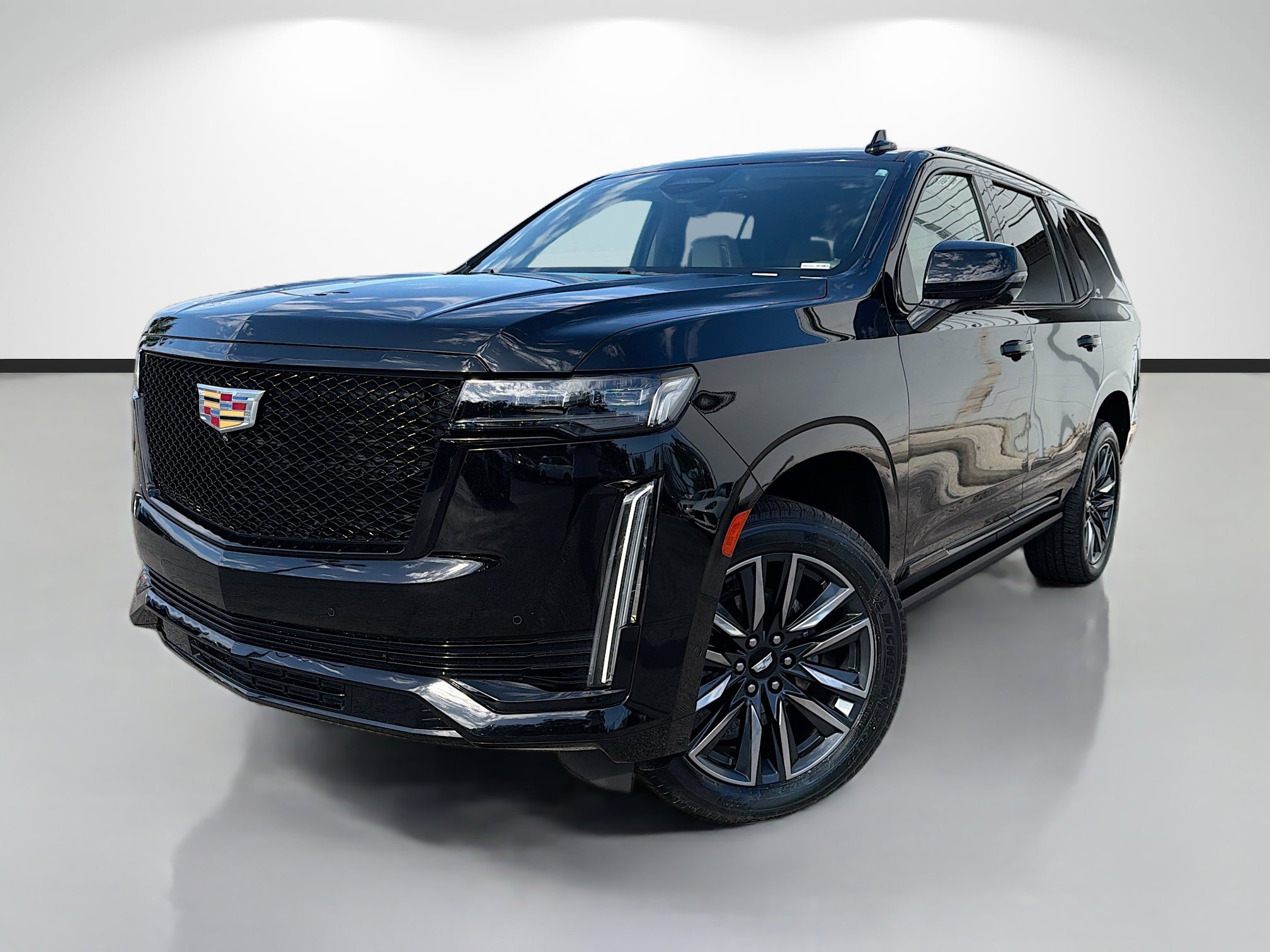 Used 2022 Black Raven Cadillac Sport Platinum image 1