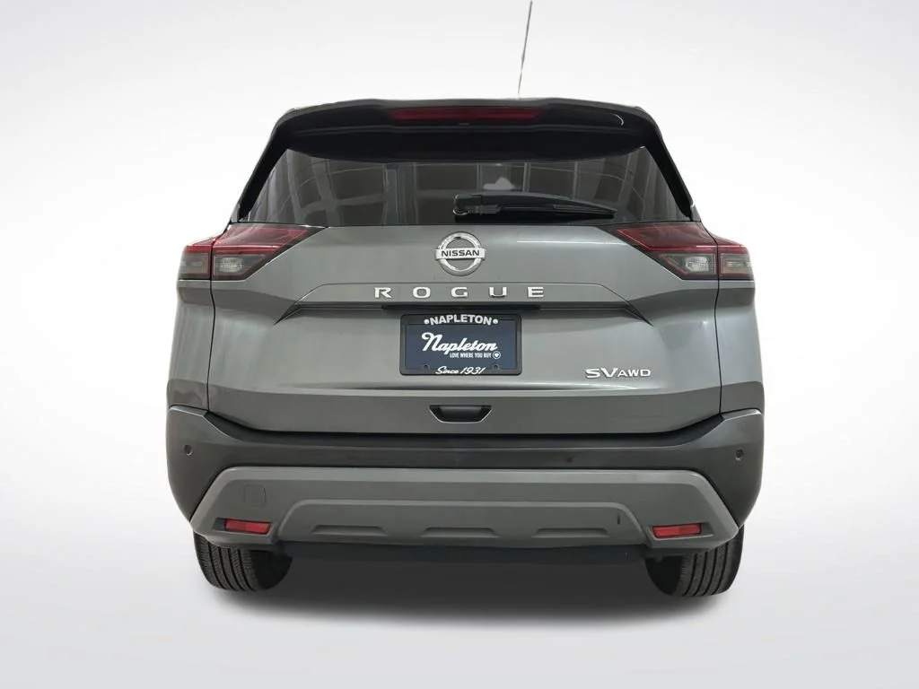 Used 2021 Gun Metallic Nissan SV image 21