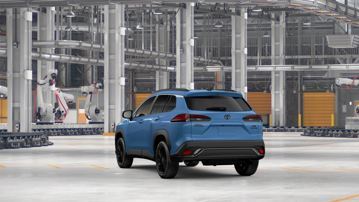 New 2026 Cavalry Blue Toyota Hybrid XSE image 7