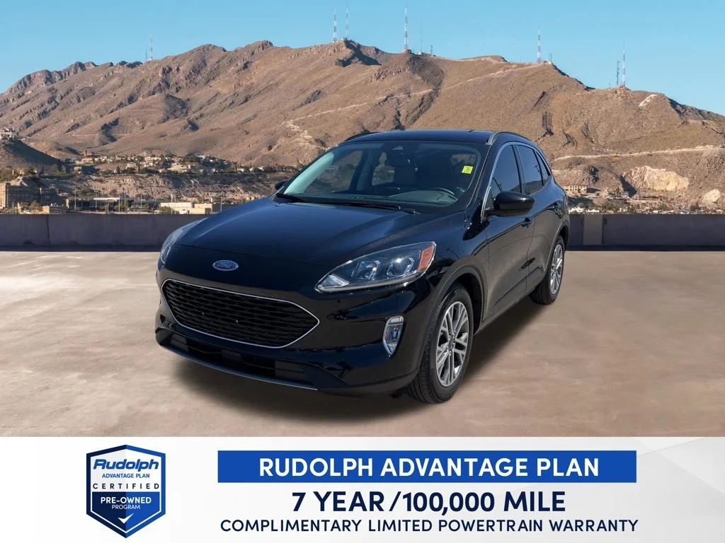 Used 2022 Black Ford SEL image 1