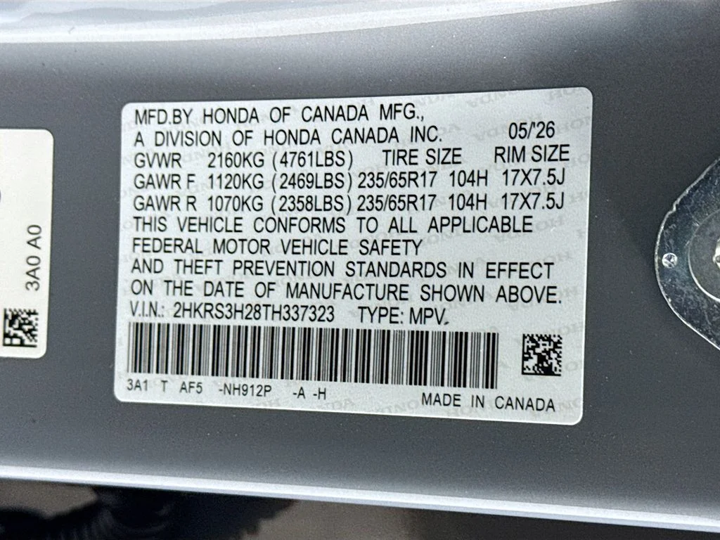 New 2026 Gray Honda LX image 32