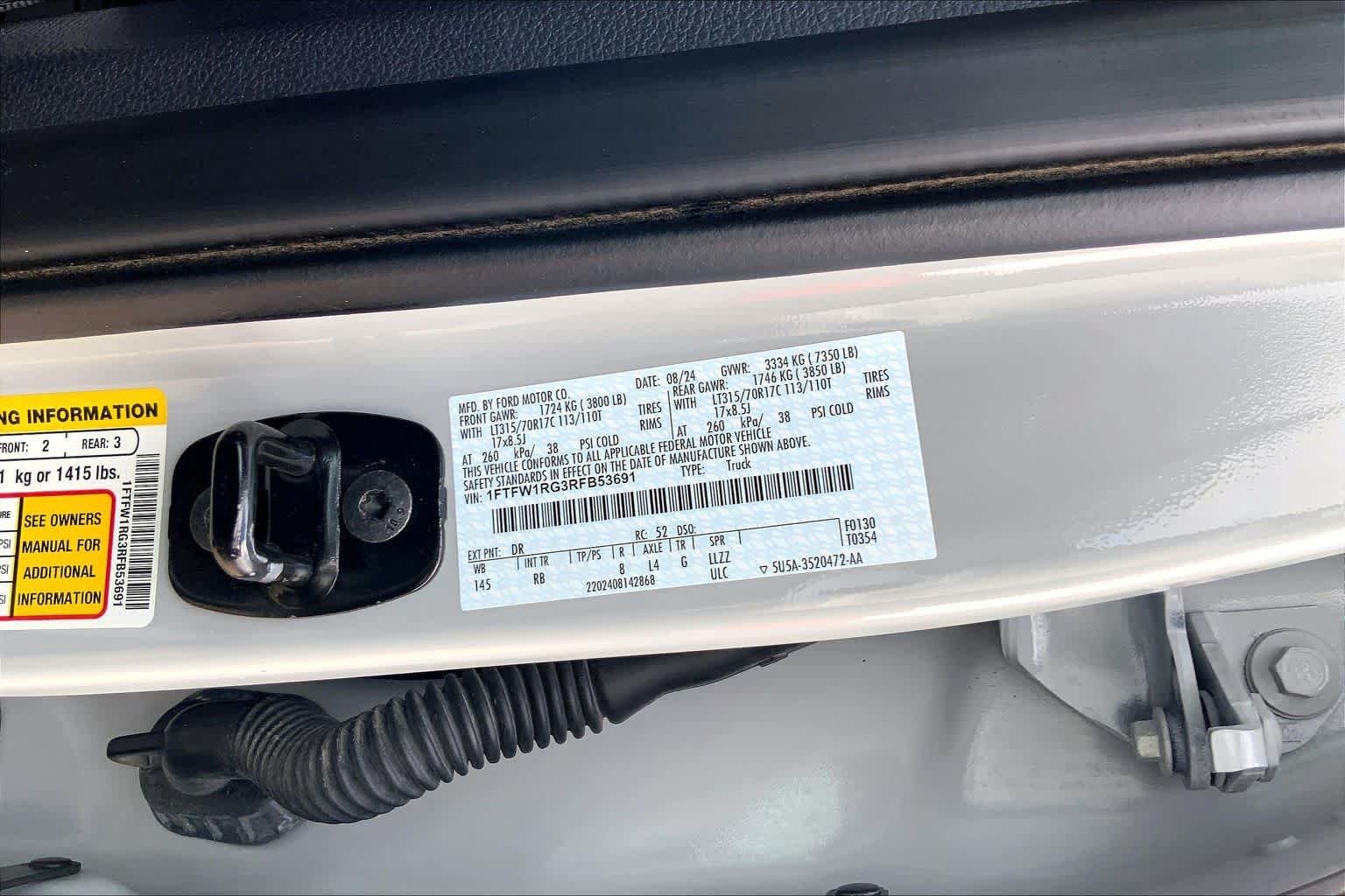 Certified Used 2024 Avalanche Ford Raptor image 37