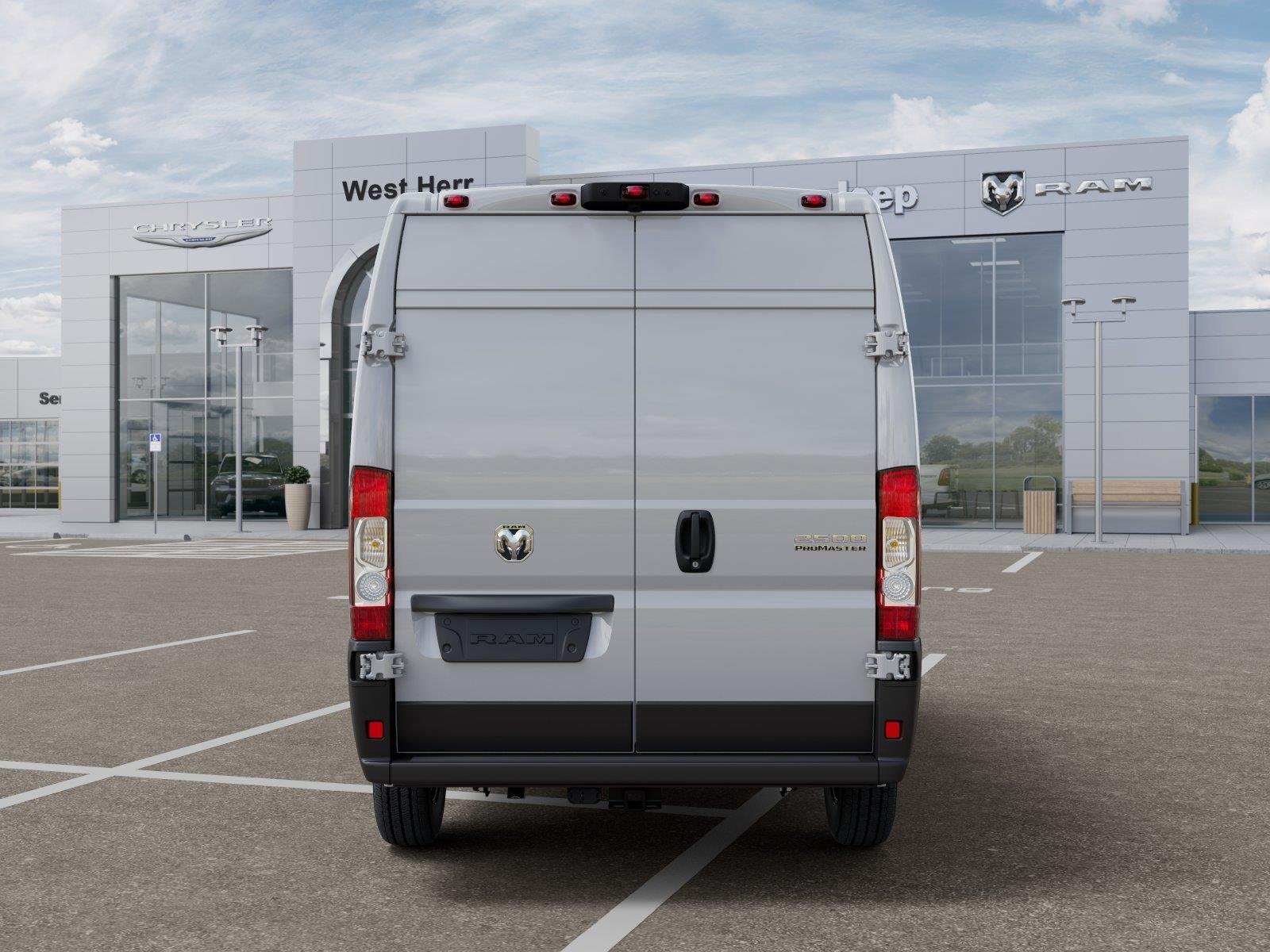 New 2026 Bright White Clear-Coat Exterior Paint RAM Tradesman image 7