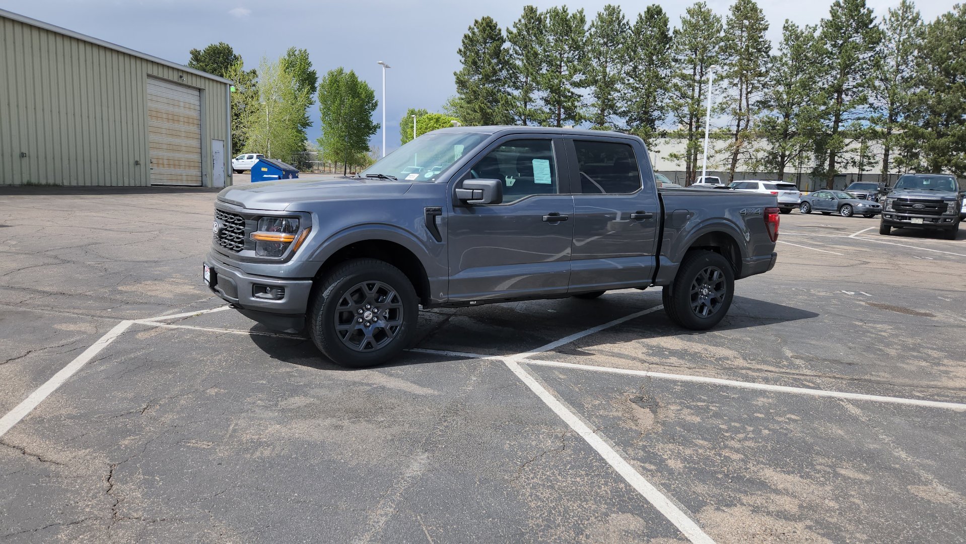 New 2026 Carbonized Gray Metallic Ford STX image 4