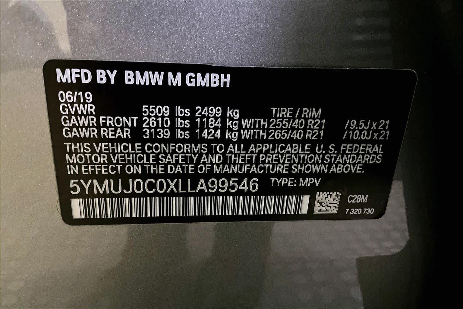 Used 2020 Donington Grey Metallic BMW Competition image 33