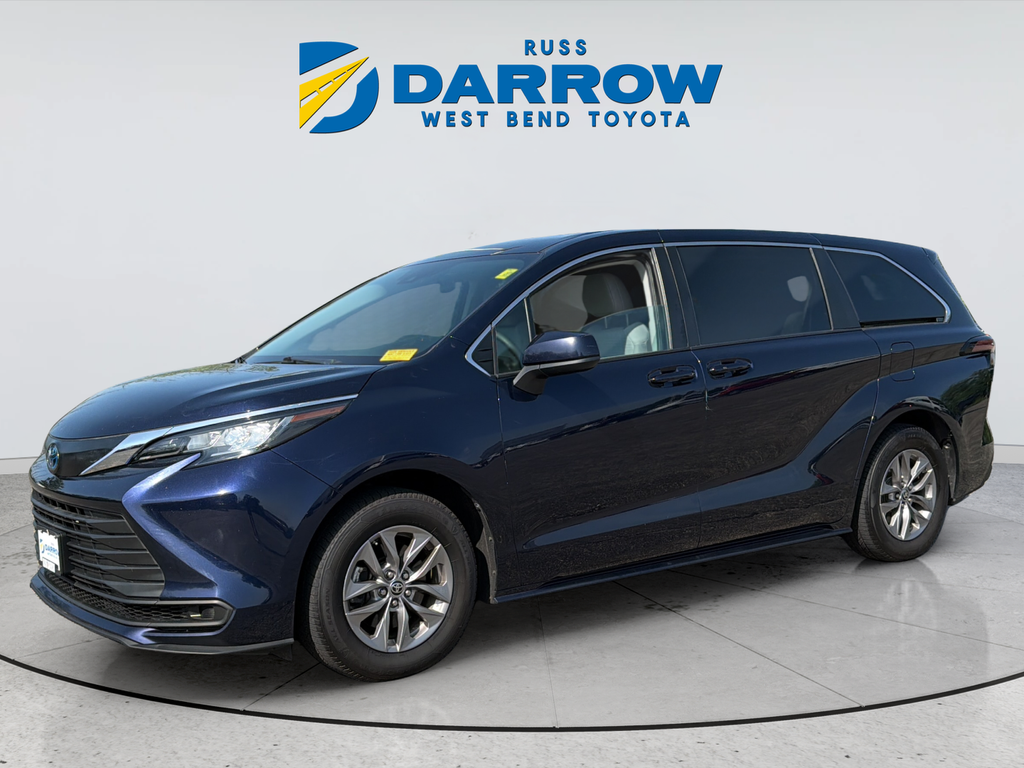 Used 2022 Blue Toyota LE image 1