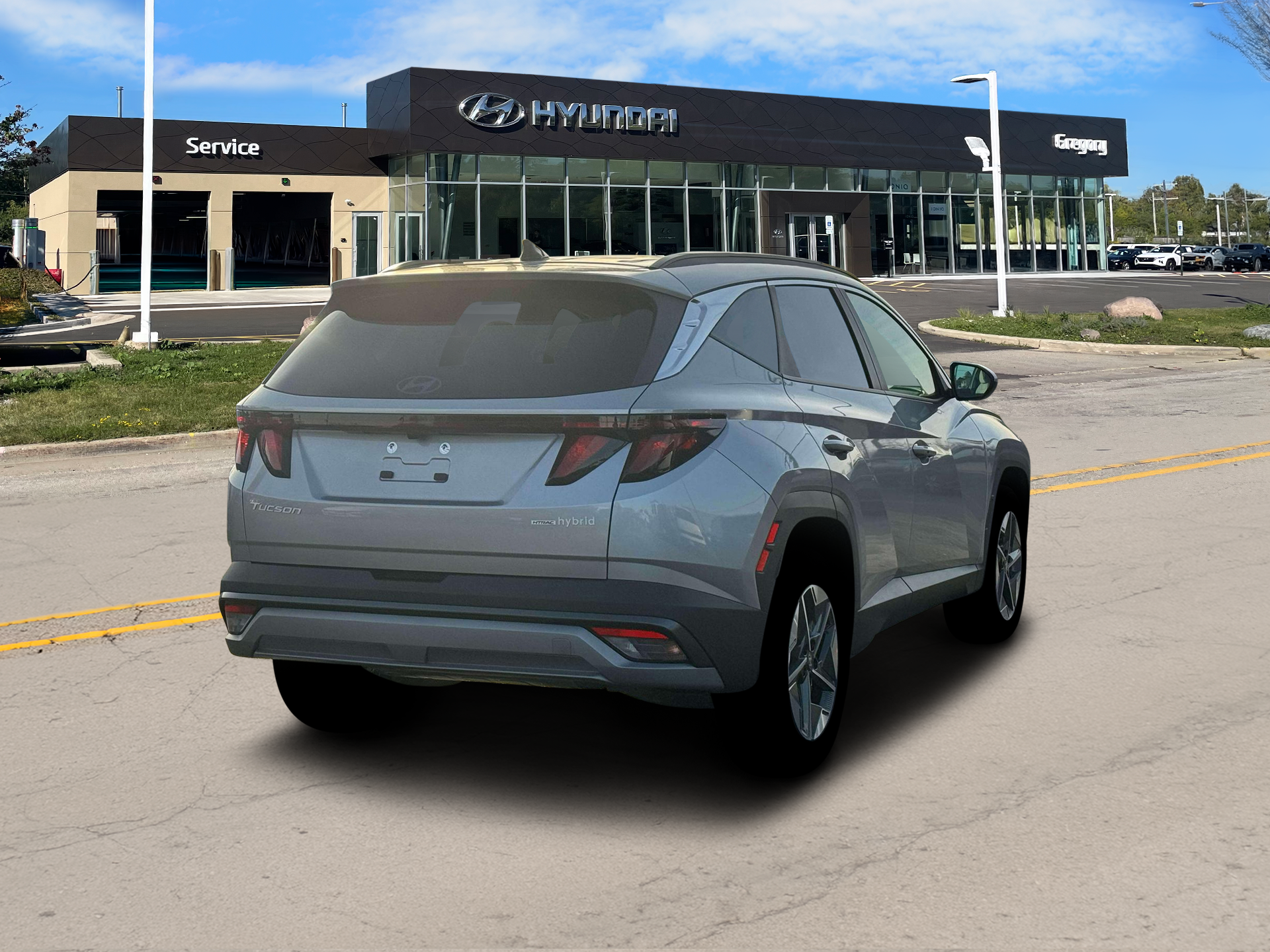 New 2026 Silver Hyundai SEL AWD image 7