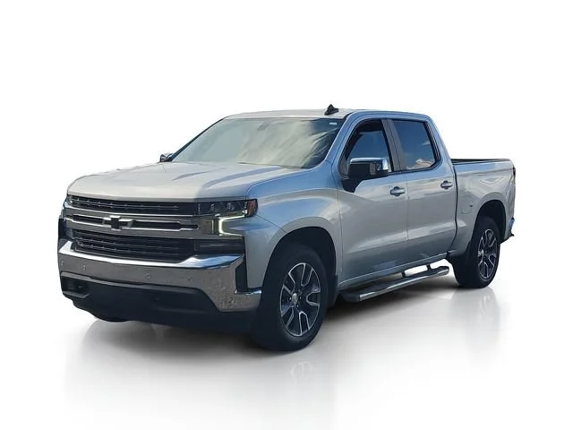 Used 2021 SILVER ICE METALLIC Chevrolet LT image 3