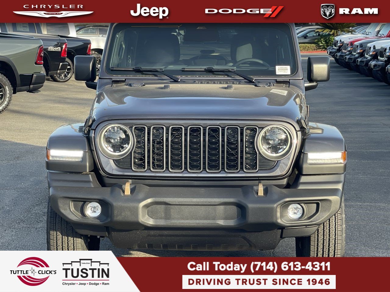 New 2026 Granite Crystal Metallic Clearcoat Jeep 85th Anniversary image 2