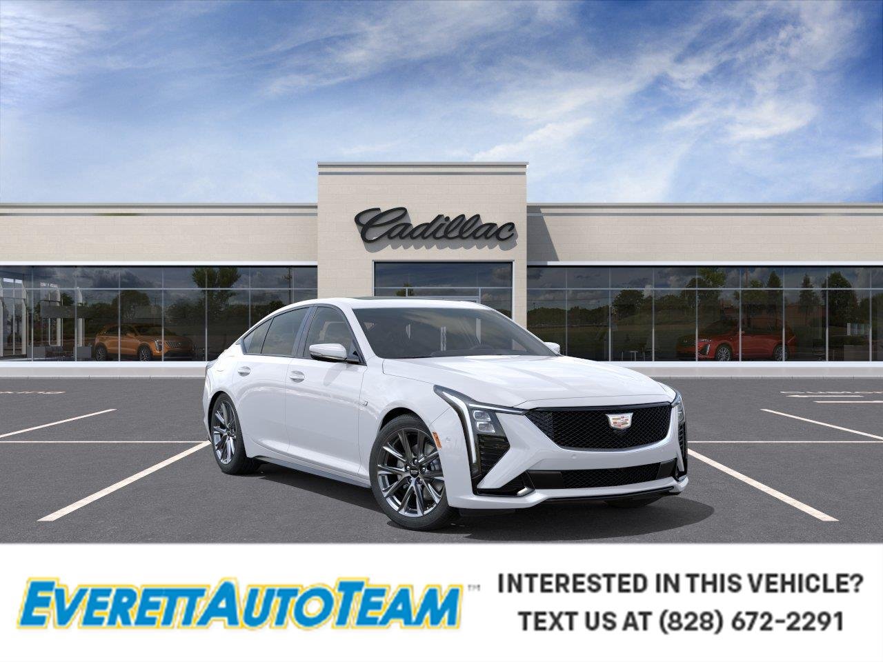 New 2026 Summit White Cadillac Sport image 1