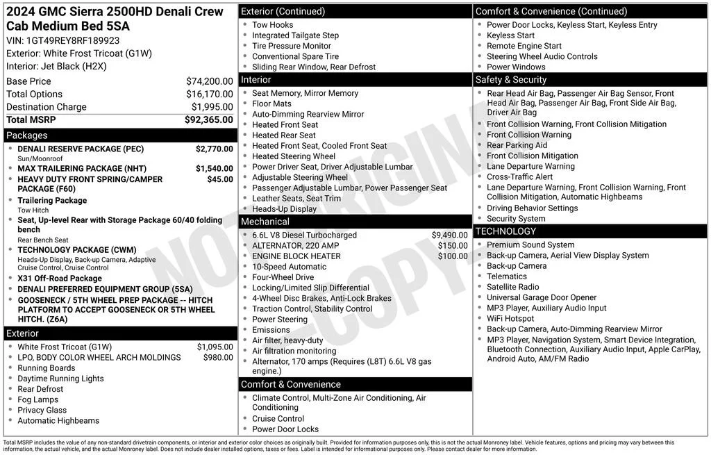 2024 GMC Sierra 2500HD Denali - Photo 48
