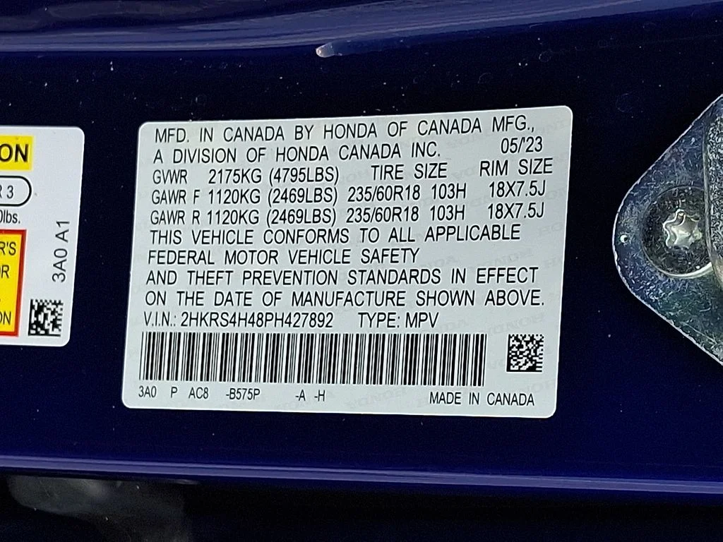 Certified Used 2023 Still Night Pearl Honda EX image 28