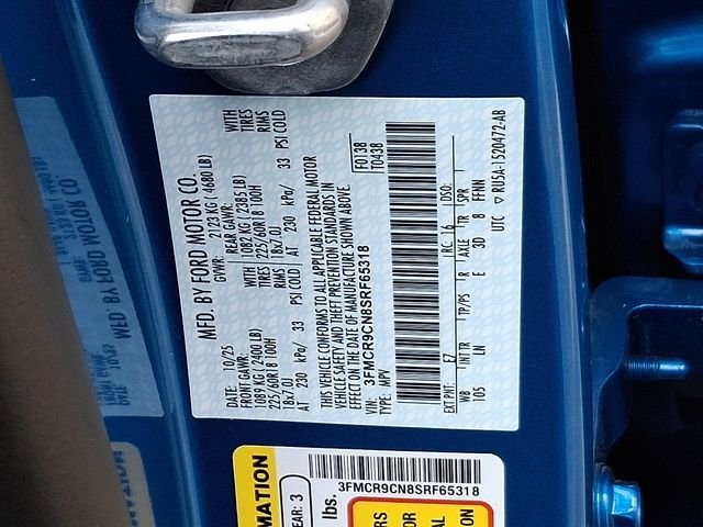 Used 2025 Blue Ford Outer Banks image 12
