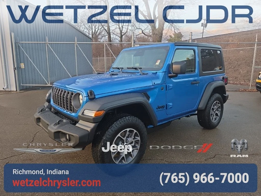 New 2026 Blue Jeep Sport S image 3