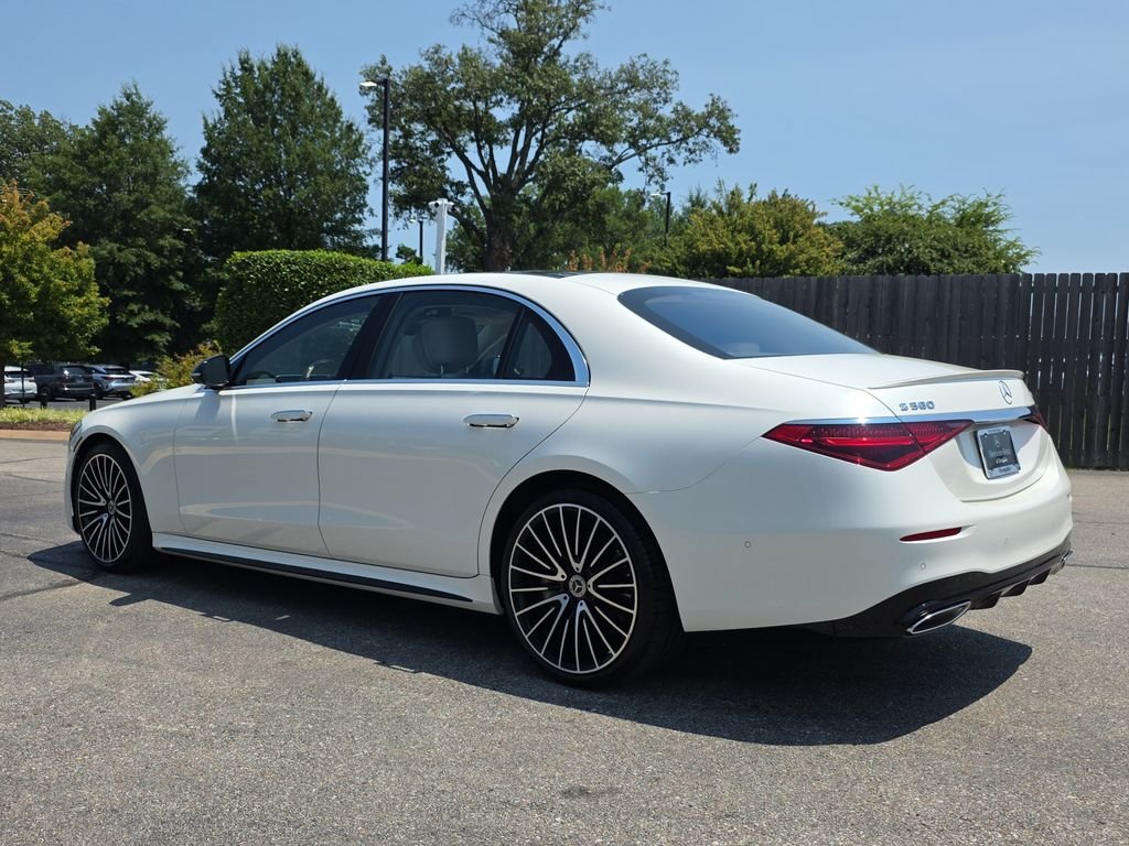 Certified Used 2022 White Mercedes-Benz S 580 image 3