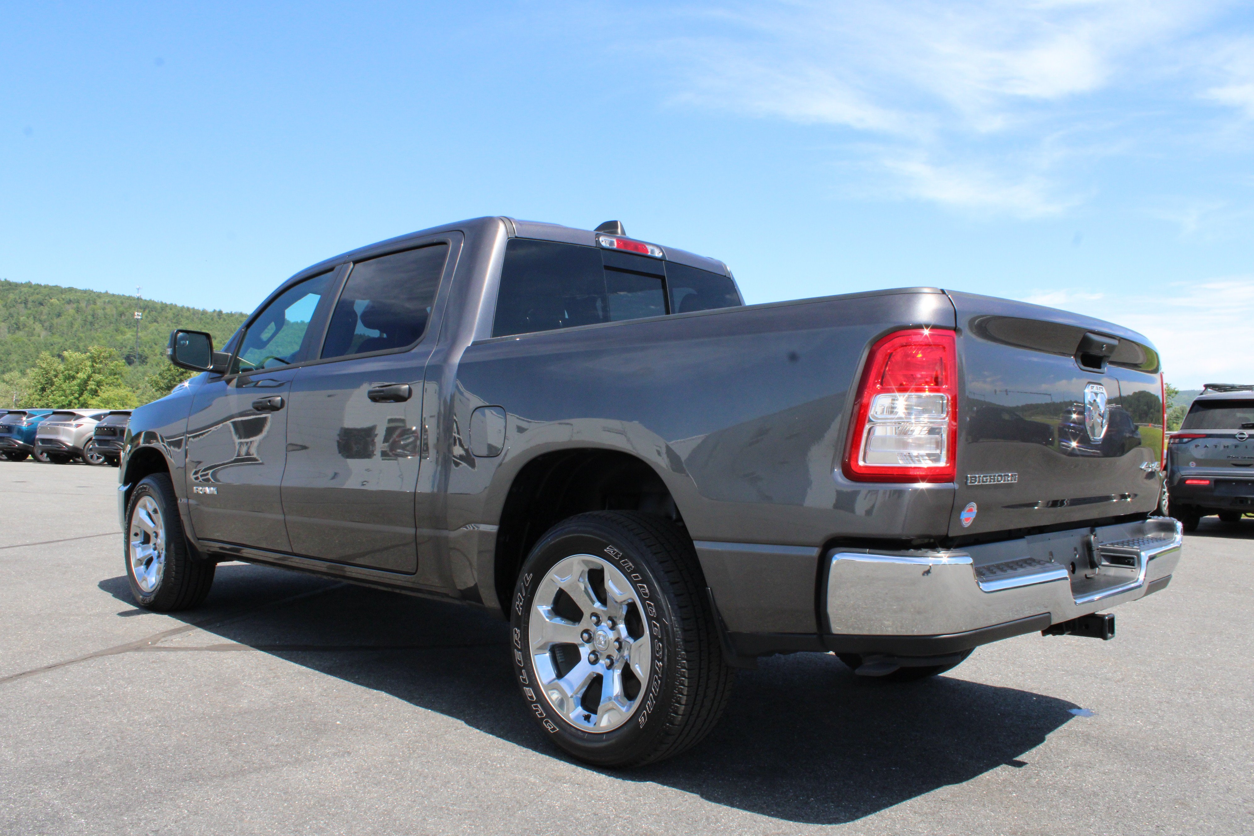 Used 2023 Granite Crystal Metallic Clearcoat Ram Big Horn image 12