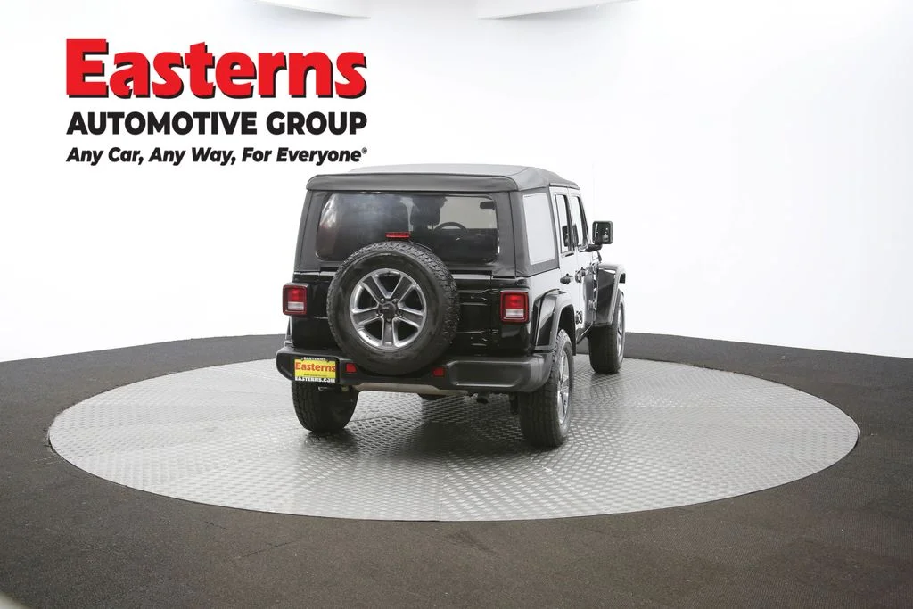 Used 2021 Black Jeep Unlimited Sahara image 36