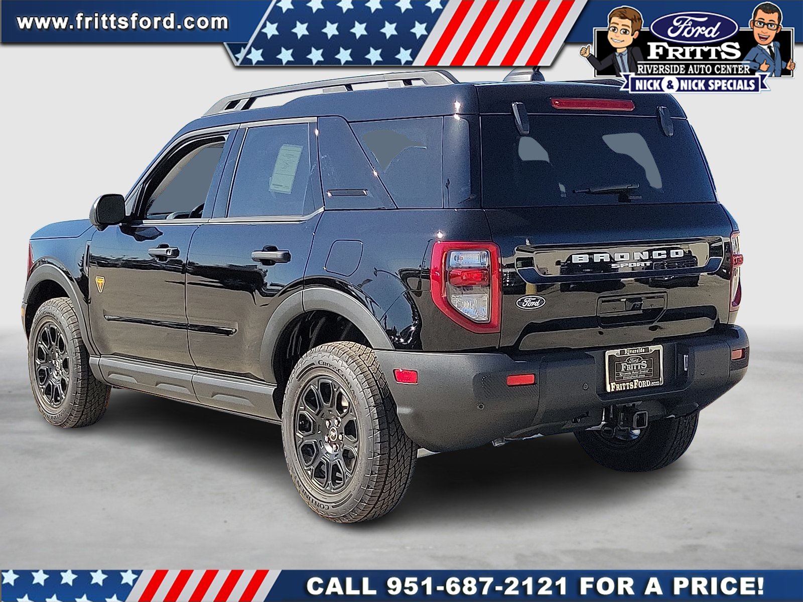 New 2026 Shadow Black Ford Badlands® image 2