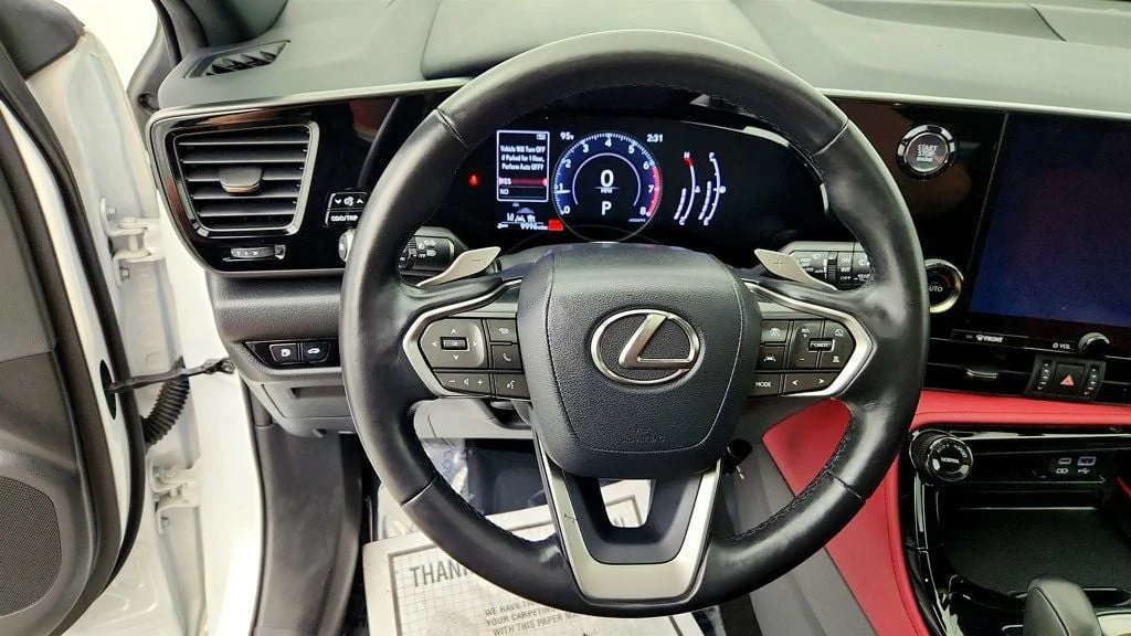 Used 2024 Eminent White Pearl Lexus NX 350 AWD w/ Power Moonroof & Heated Steering Wheel image 14