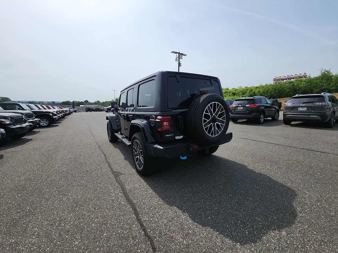 Used 2023 Black Clearcoat Jeep Sahara image 7