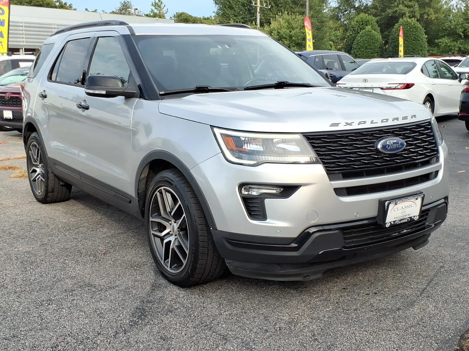 Used 2019 Ingot Silver Metallic Ford Sport image 5