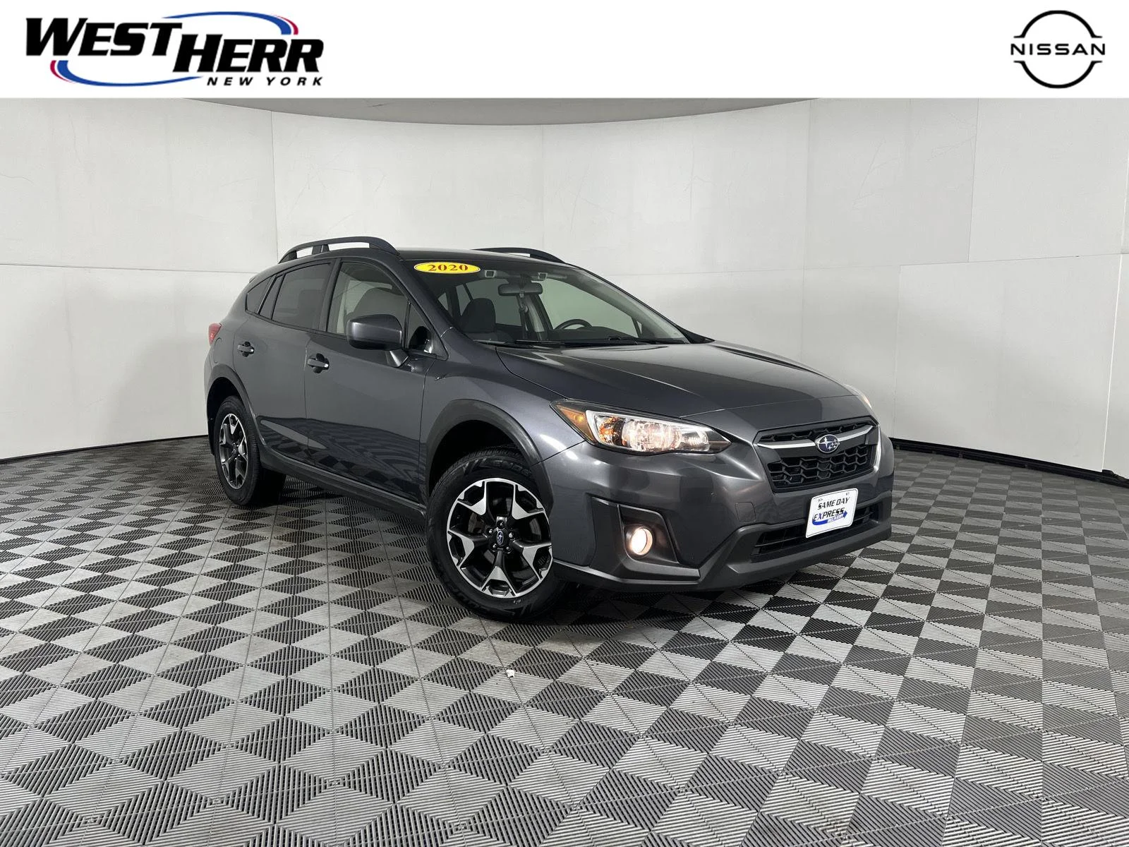 Used 2020 Magnetite Gray Metallic Subaru Premium image 1