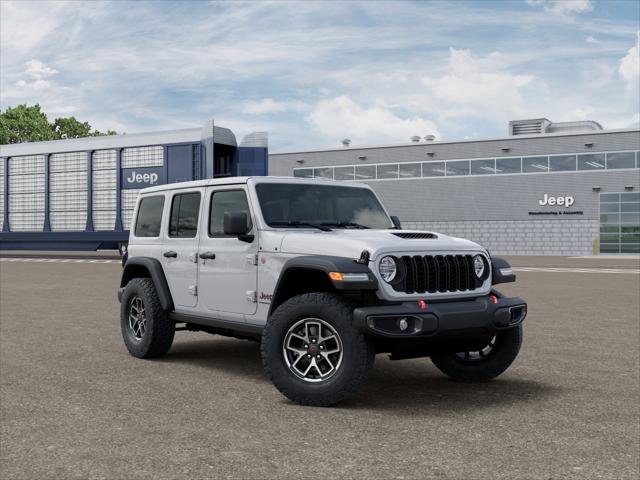 New 2026 Bright White Clearcoat Jeep Rubicon image 3