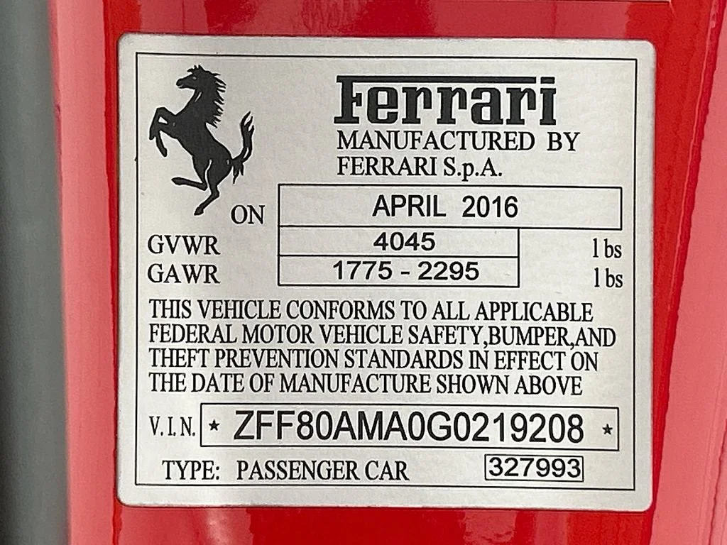 Used 2016 Rosso Corsa Ferrari  image 38
