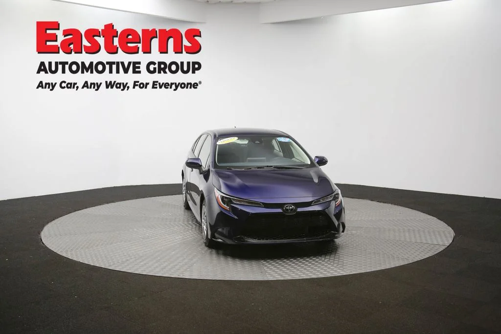 Used 2021 Blue Toyota LE image 49