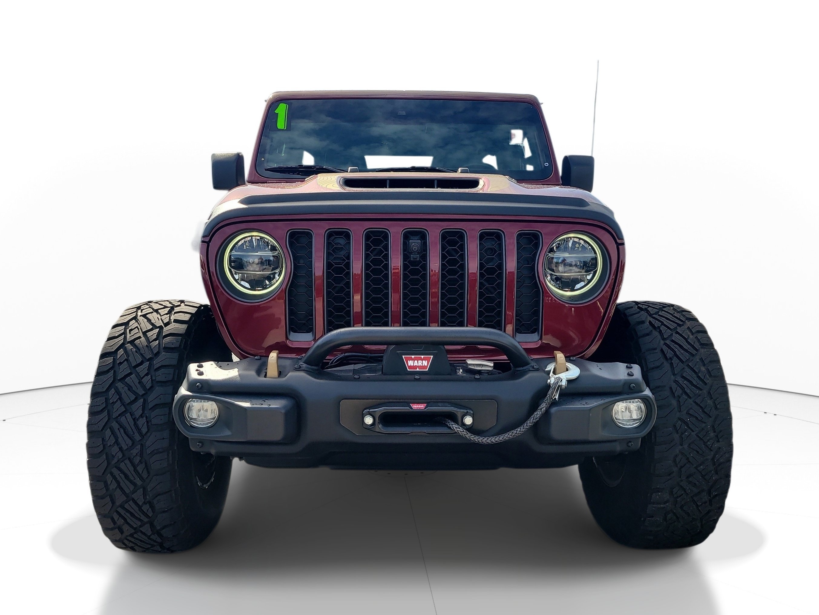 Used 2021 Snazzberry Pearlcoat Jeep Unlimited Rubicon 392 image 2