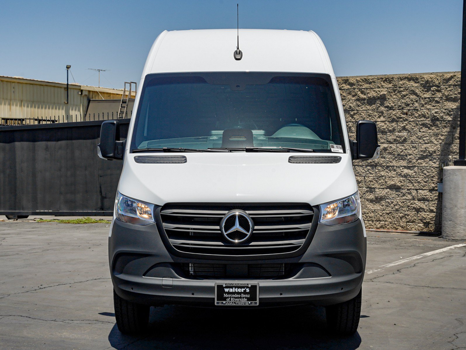 New 2026 Arctic White Mercedes-Benz 3500XD High Roof I4 Diesel HO 170 RWD image 2
