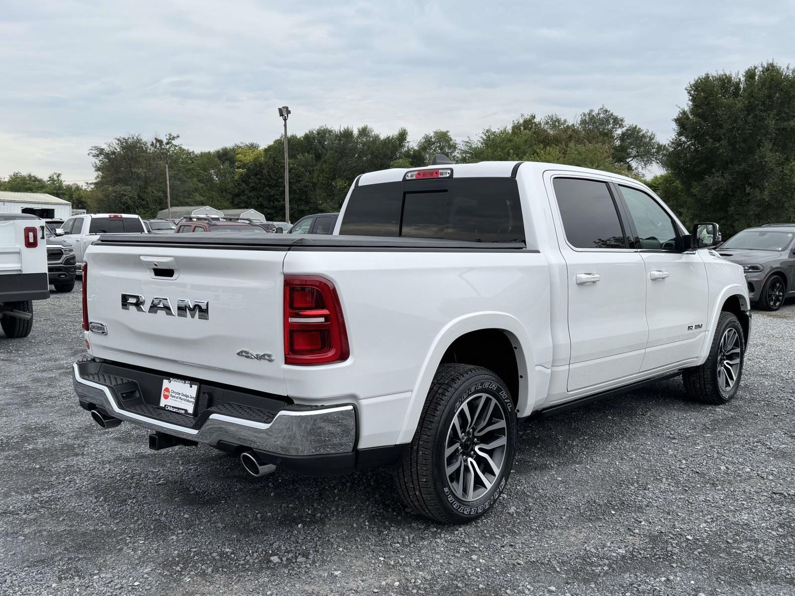 New 2026 Ivory White Tri-Coat Pearl-Coat Exterior Paint RAM Longhorn image 19