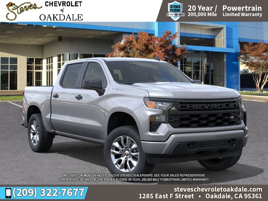 New 2026 Sterling Gray Metallic Chevrolet Custom image 7